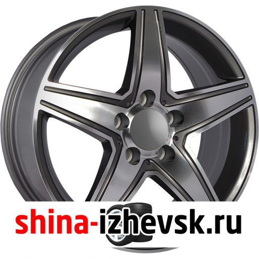 Колесный диск Replay MR72 8xR17 5×112 ET48 DIA66.6 насыщенный темно-серый полностью полированный в Ижевске